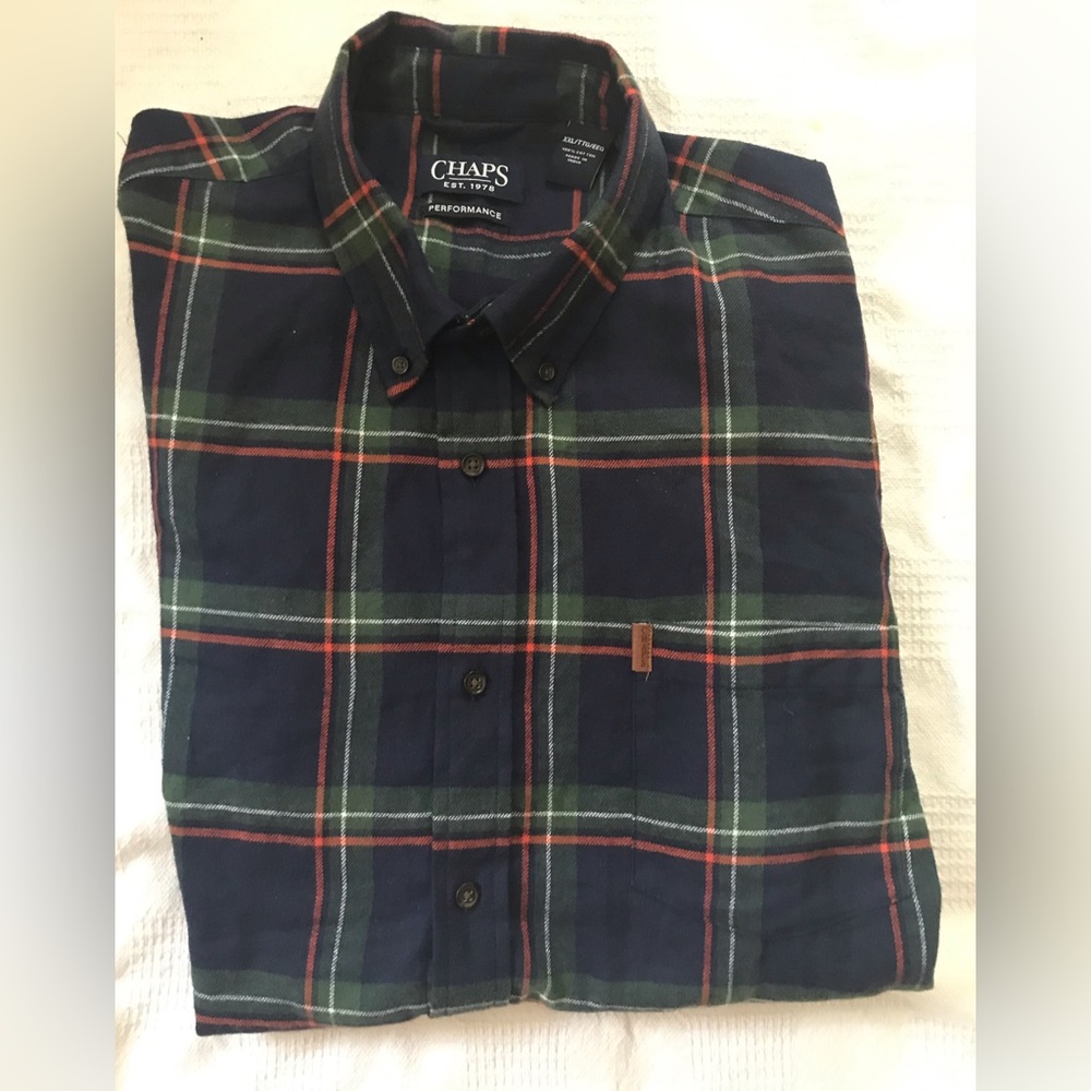 Mens XXL Chaps Performance shirt